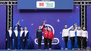 podio serie a1 foto simone ferraro sfa02044